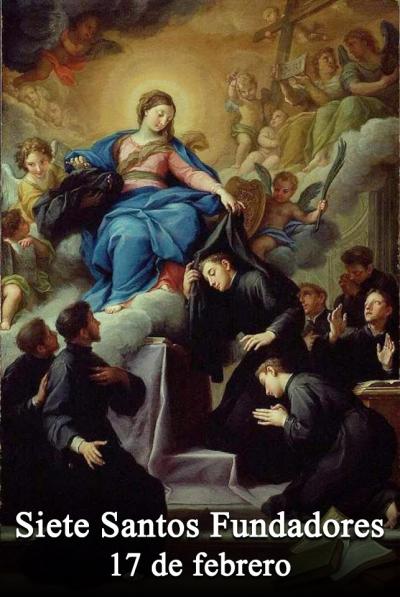Los siete fundadores de los Siervos de María