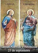 Santa Aurelia y Santa Neomisia