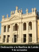 Dedicación de la Basílica de Letrán