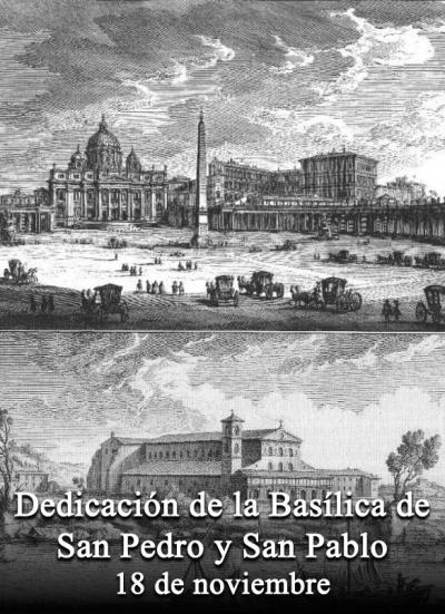 Dedicación de la Basílica de San Pedro y San Pablo